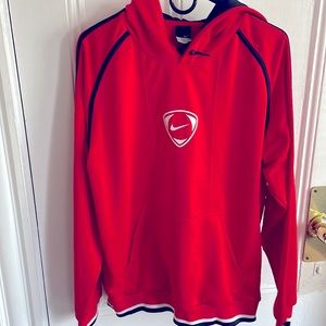 Nike Red hoodie size L
